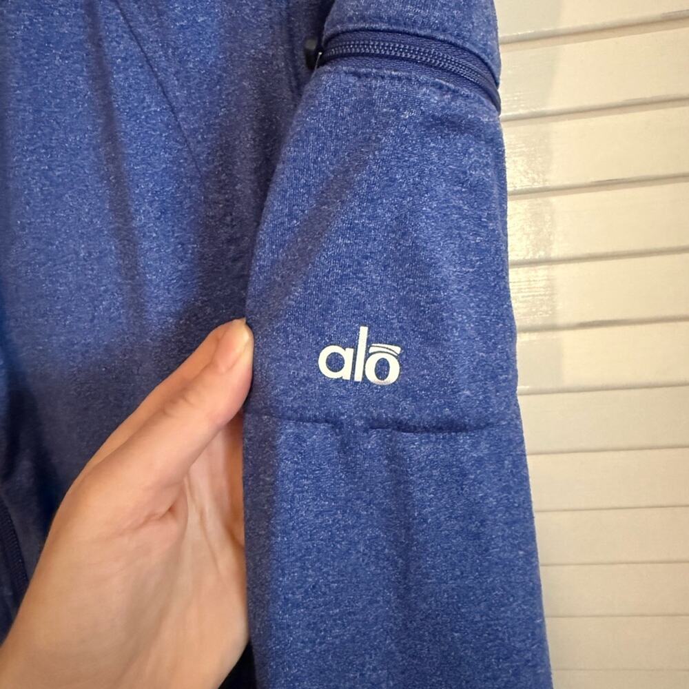 Alo Yoga Protector Hooded Lightweight Full Zip Jacket - Picture 5 of 7